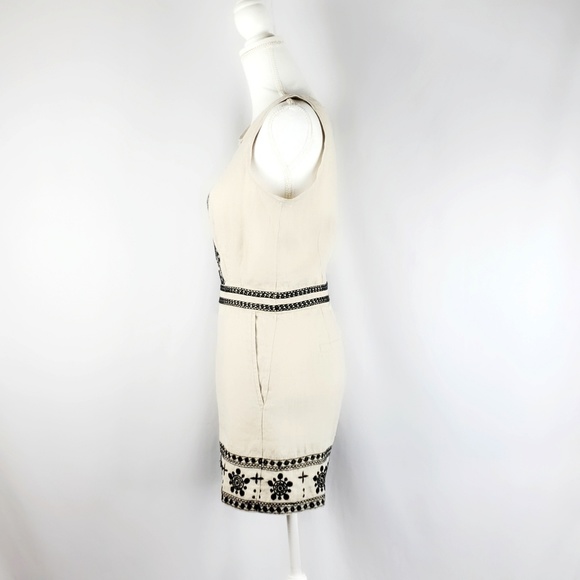 Embroidered Linen Romper Size 2 - Picture 5 of 8